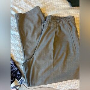 Old Navy Charcoal Elastic Waist Pants